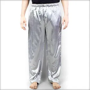 100% Polyester Solid Satin Men's Pajama MP51-SLV