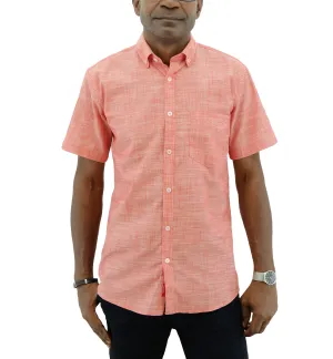 13S1944RED, Oleg Cassini  Men's S/Sleeve Shirts