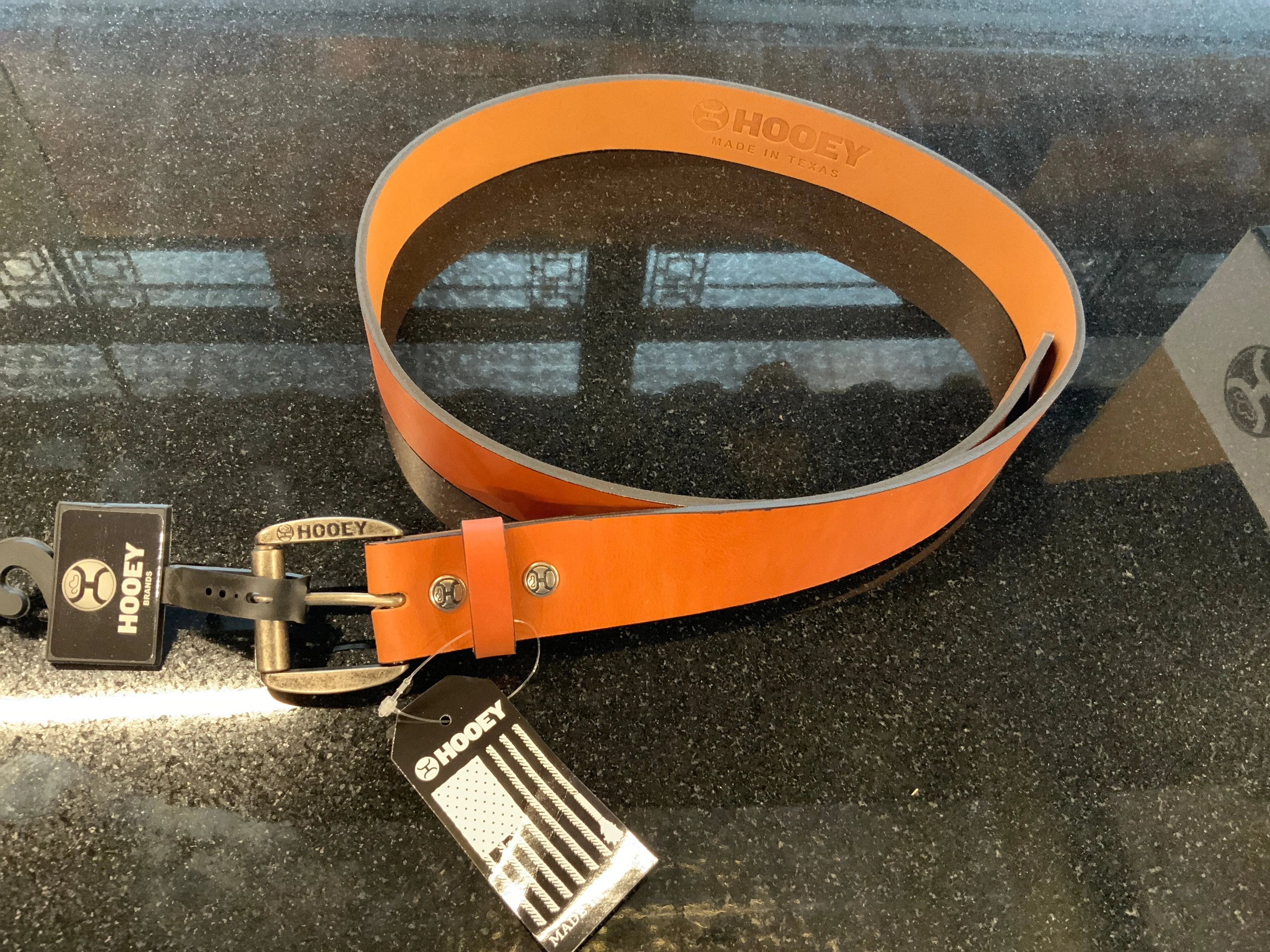 1.5” Tan Bomber Hooey Belt