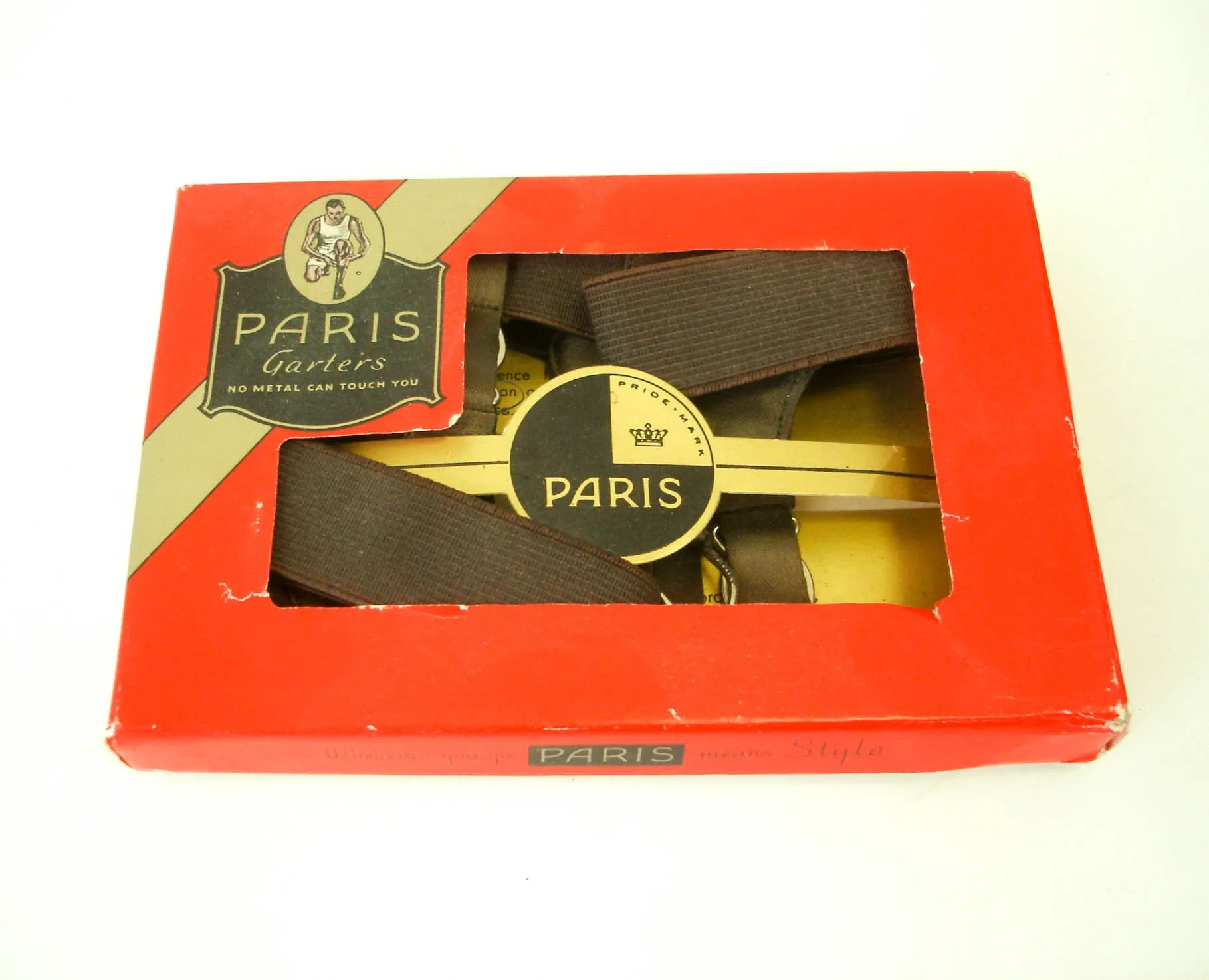 1940s Mens Paris Sock Garters