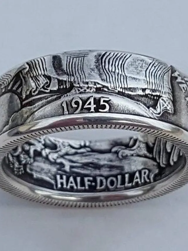 1PC Ring For Men's Formal Daily Alloy Classic for Women
