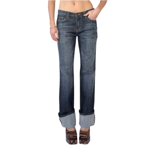 2000s Dark Wash Jeans (M)