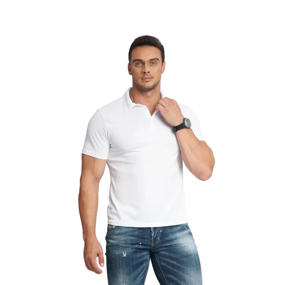 3 Pack Mens Short Sleeve Polo Shirt