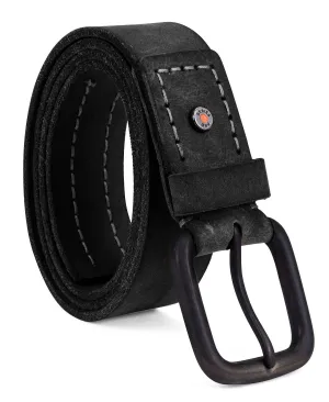 40mm Timberland Double Stitched Belt, Black