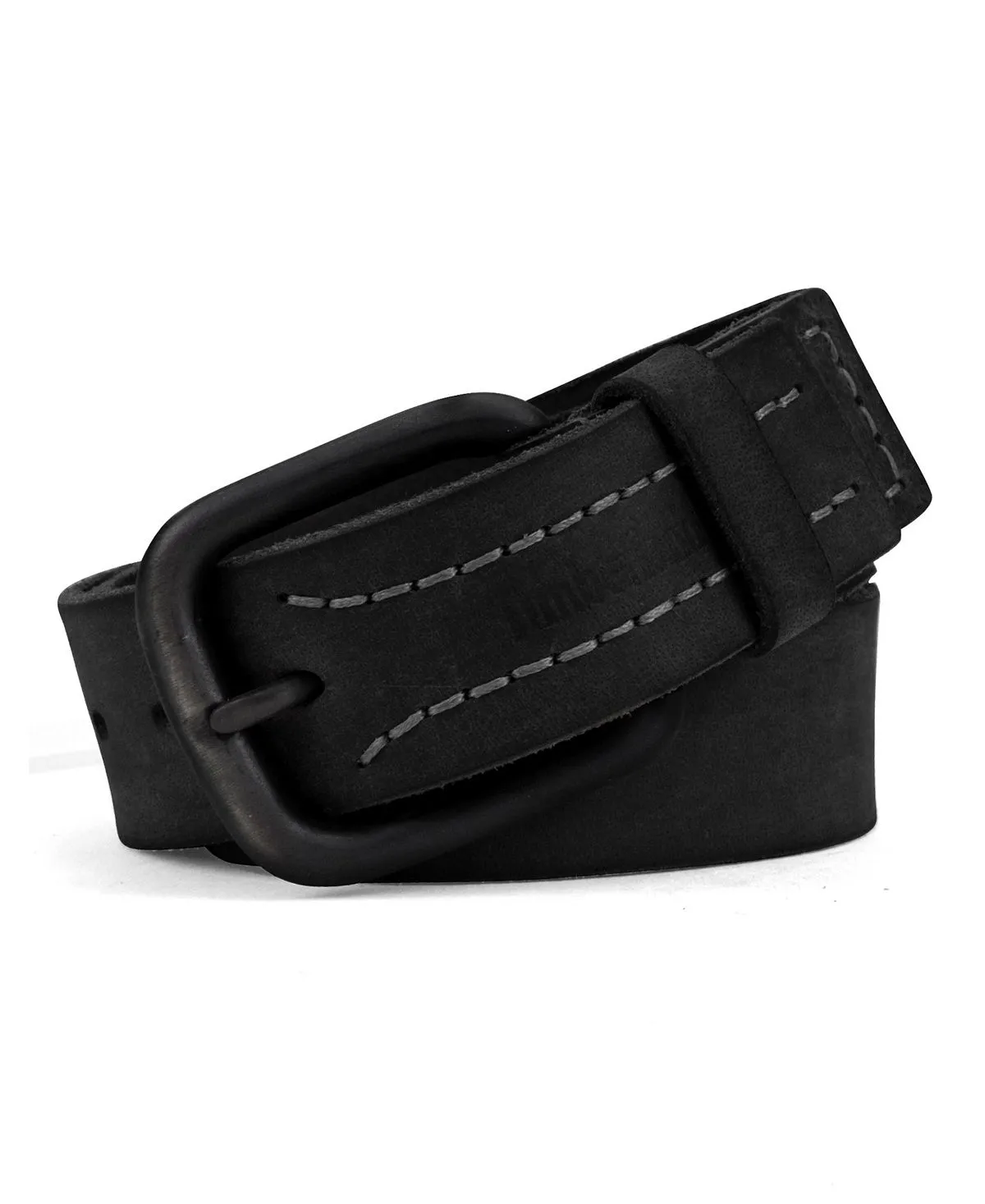 40mm Timberland Double Stitched Belt, Black