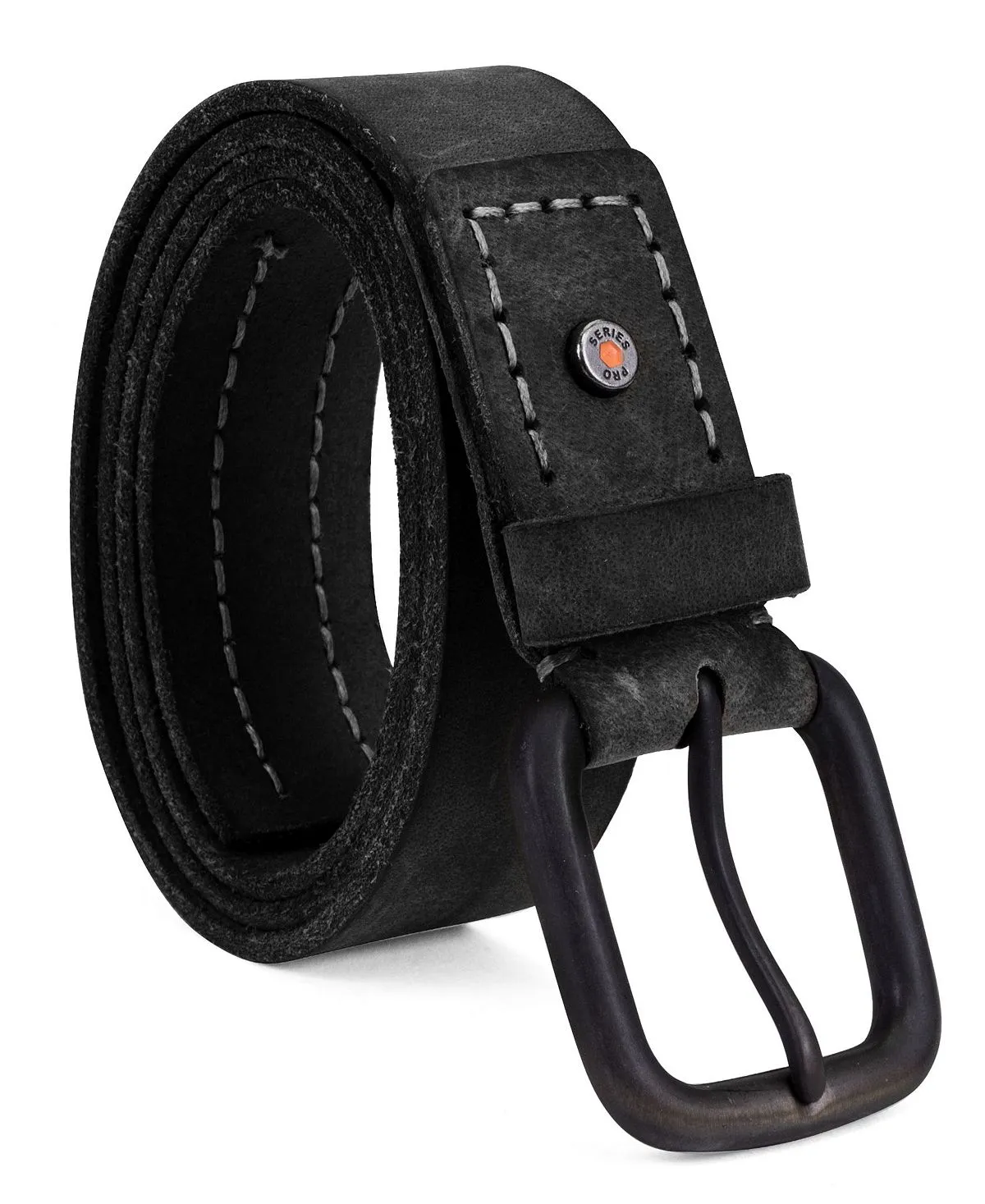 40mm Timberland Double Stitched Belt, Black