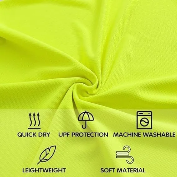 5 Pack Long Sleeve T-Shirts for Men