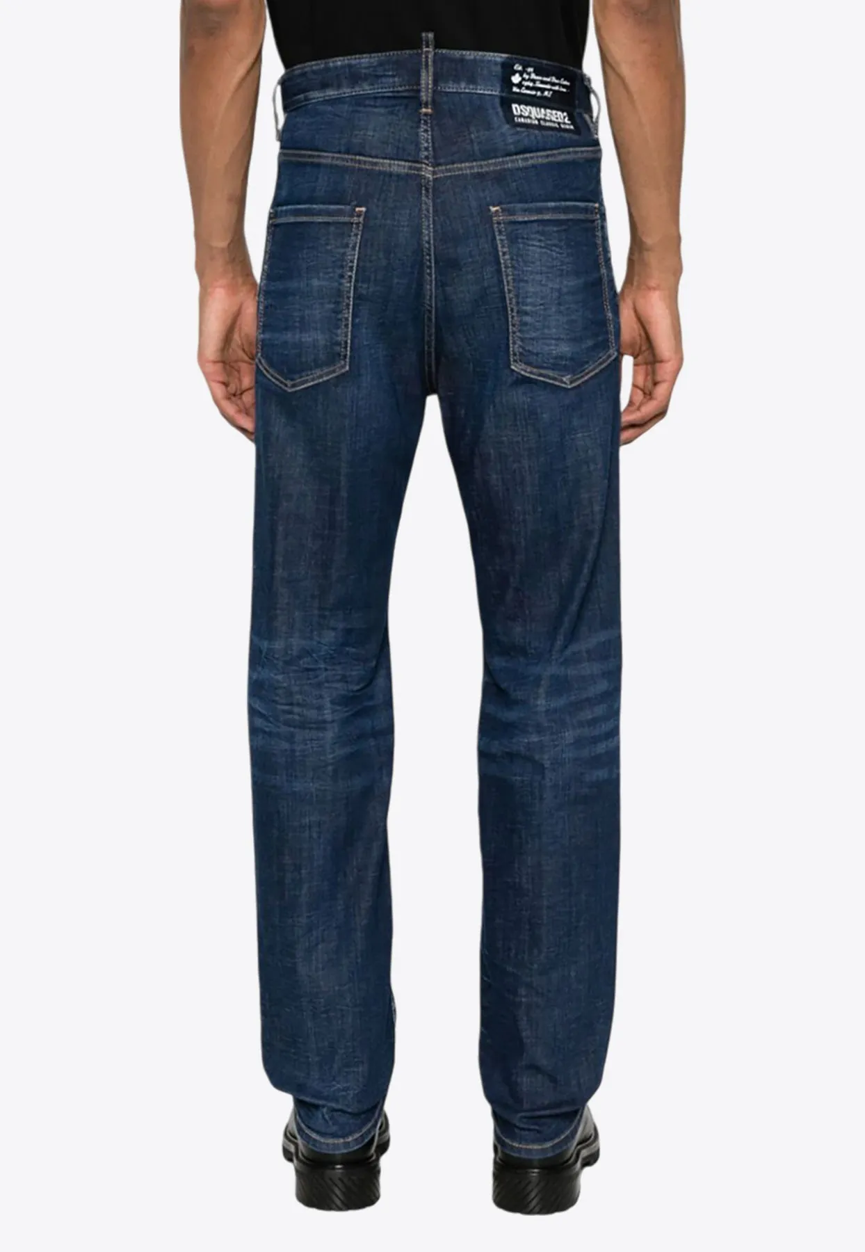 642 Dark Pressed Wash Jeans