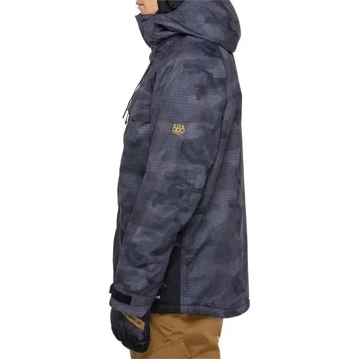 686 Geo Insulated Jacket - Black Camo 2024