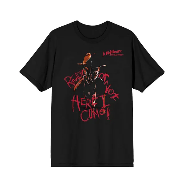 A Nightmare On Elm Street Ready or Not T-shirt, black