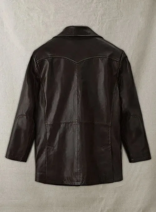 AARON ECKHART LOVE HAPPENS LEATHER TRENCH COAT