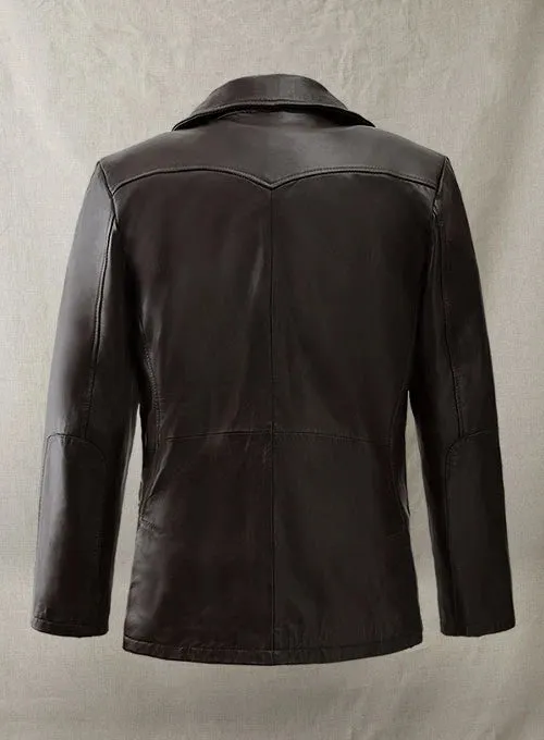 AARON ECKHART LOVE HAPPENS LEATHER TRENCH COAT