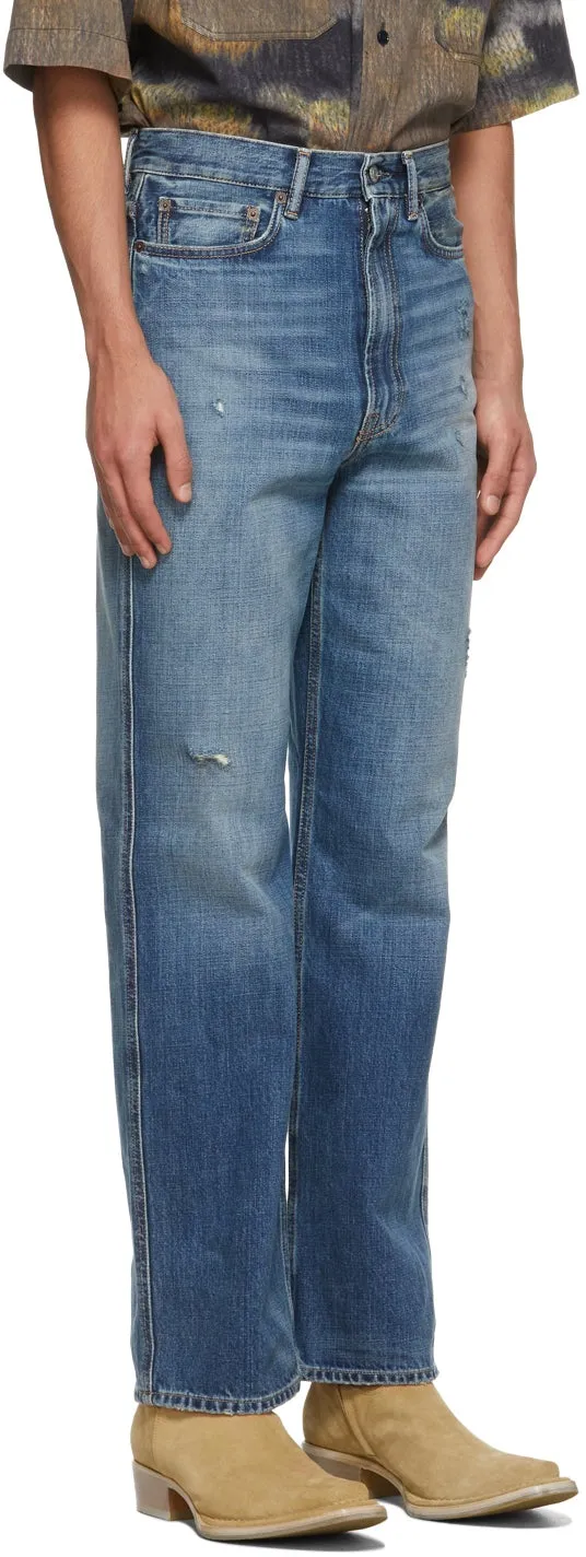 Acne Studios Blue Slim-Fit Jeans