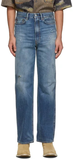 Acne Studios Blue Slim-Fit Jeans