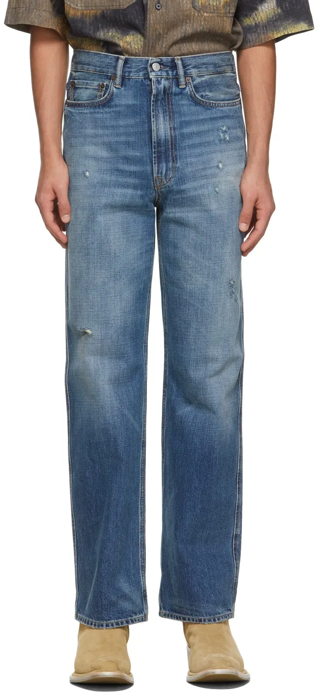 Acne Studios Blue Slim-Fit Jeans