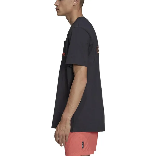 Adidas Adventure C-Butterfly Pocket Tee 'Grey', multicolor