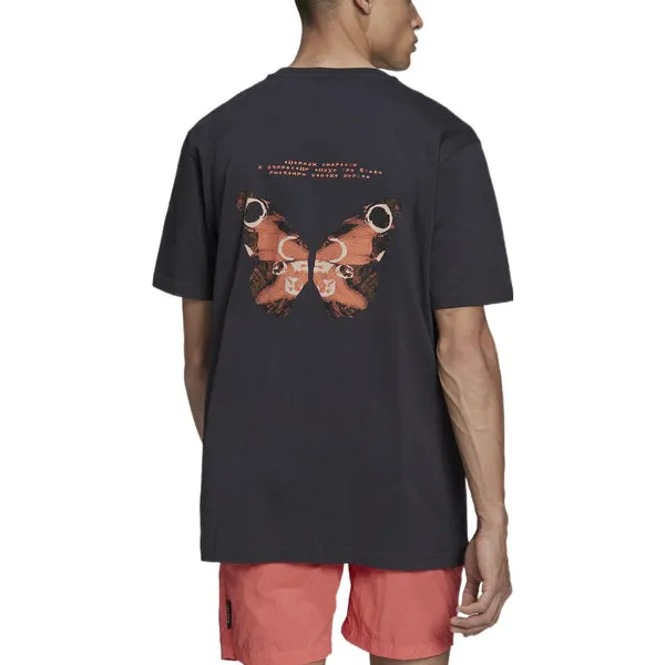 Adidas Adventure C-Butterfly Pocket Tee 'Grey', multicolor