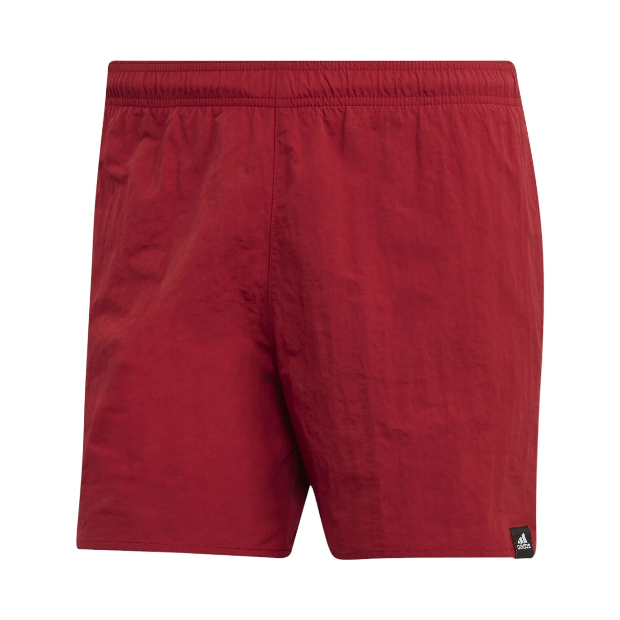 adidas Solid Swim Shorts - Burgundy