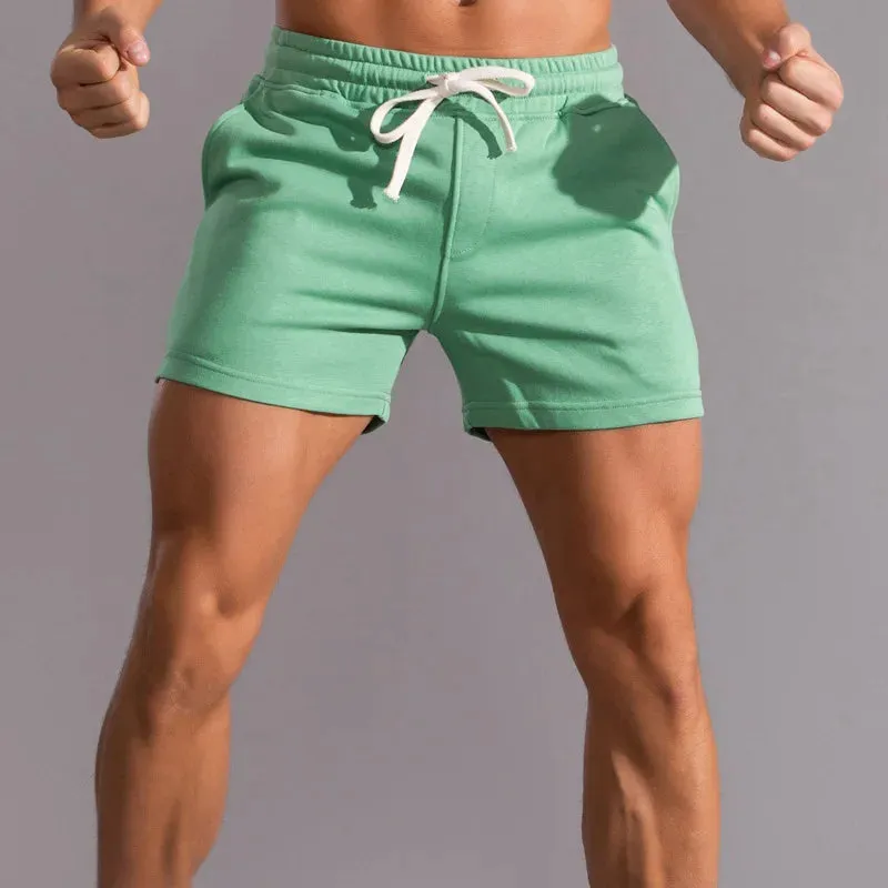 Aidase Brand Fashion Fitness Running Shorts Men Cotton Casual Jogging Shorts Quick Dry Male Short Pants