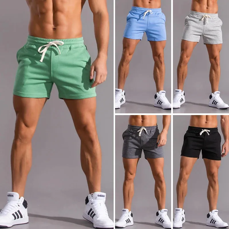 Aidase Brand Fashion Fitness Running Shorts Men Cotton Casual Jogging Shorts Quick Dry Male Short Pants