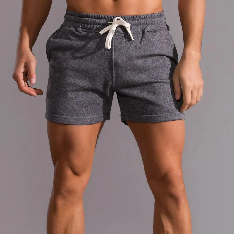 Aidase Brand Fashion Fitness Running Shorts Men Cotton Casual Jogging Shorts Quick Dry Male Short Pants