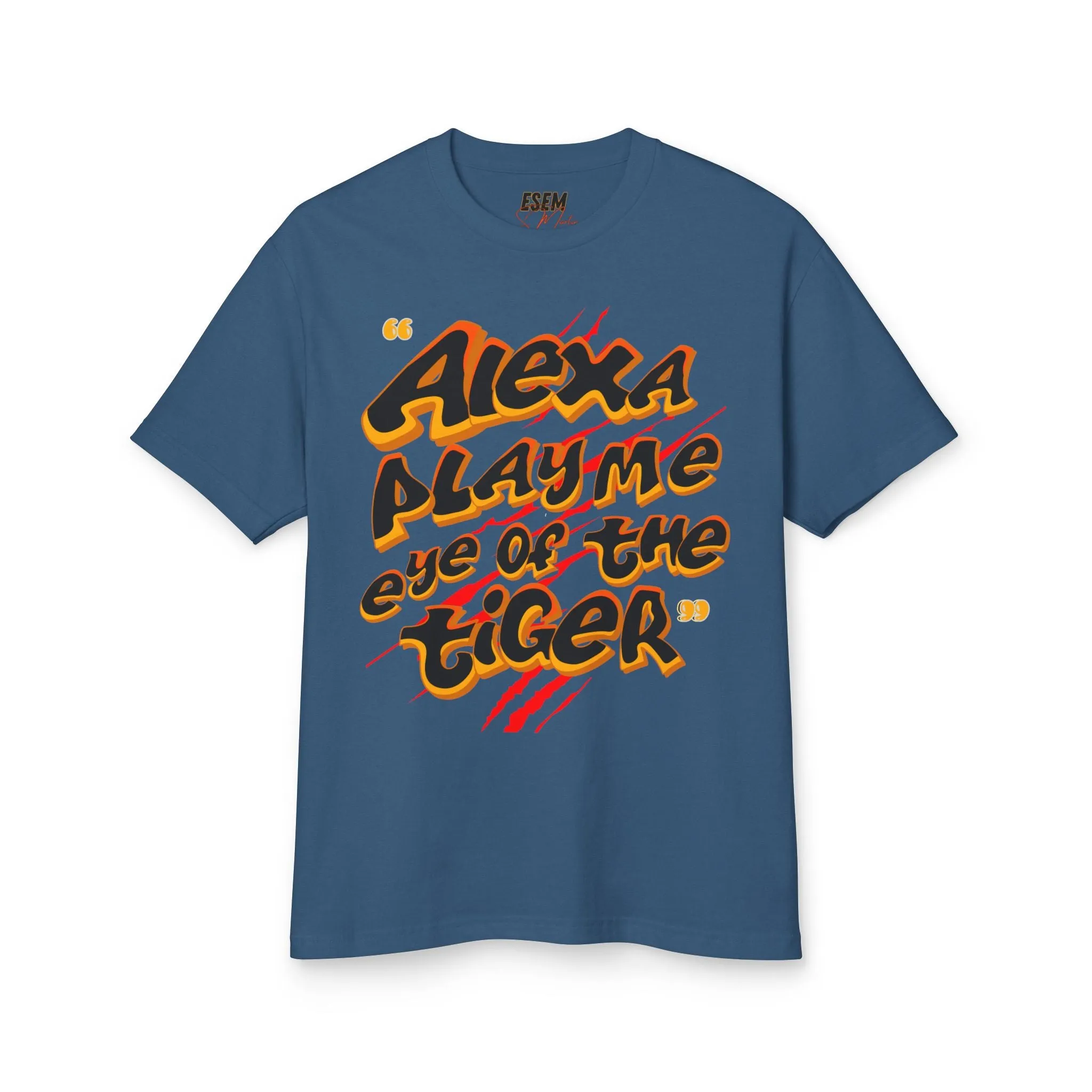 Alexa, Play Me eye Of The Tiger - Unisex Garment-Dyed Heavyweight Cotton Tee