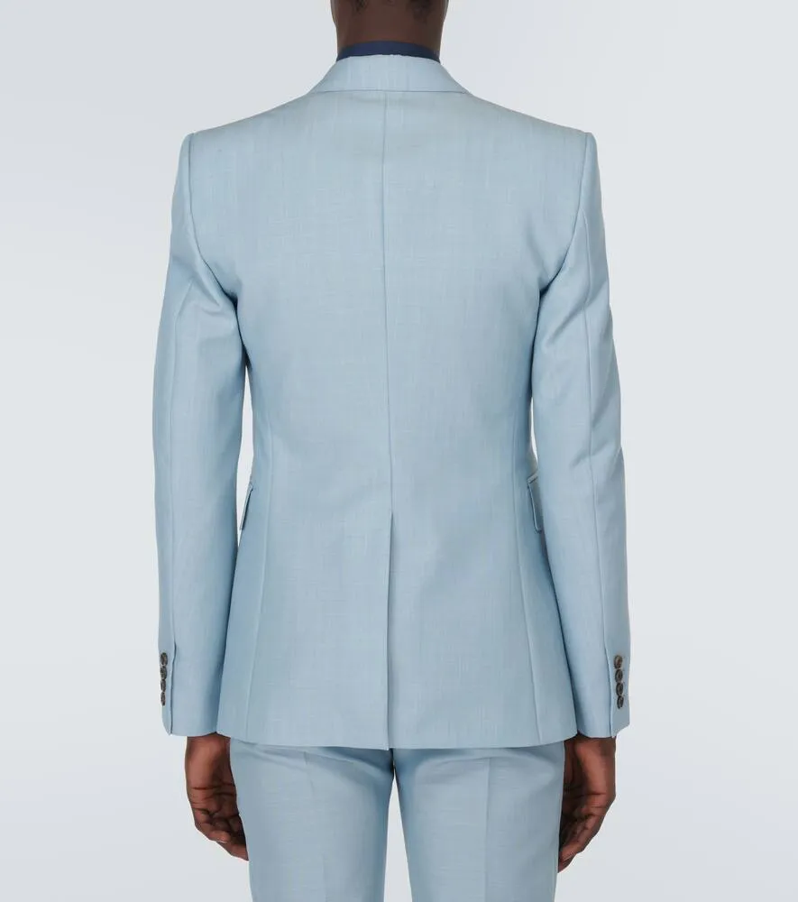 Alexander McQueen Wool and mohair suit jacket