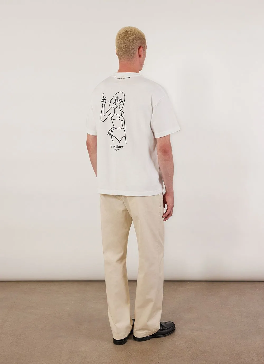 Alfresco Oversized T Shirt | Organic Cotton | White