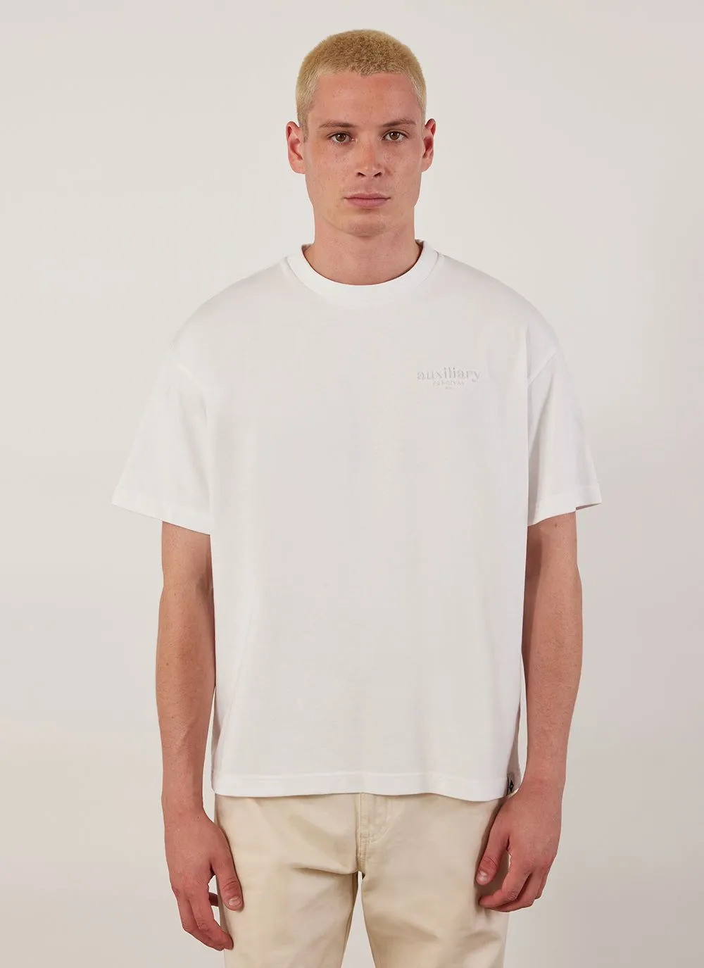 Alfresco Oversized T Shirt | Organic Cotton | White