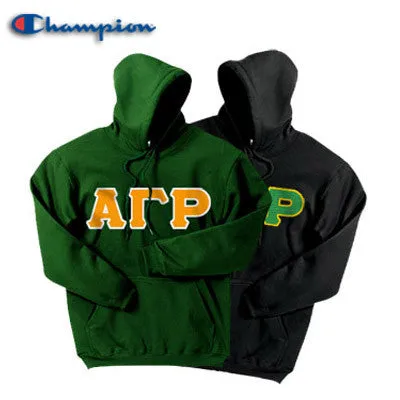 Alpha Gamma Rho Champion Powerblend® Hoodie, 2-Pack Bundle Deal - Champion S700 - TWILL