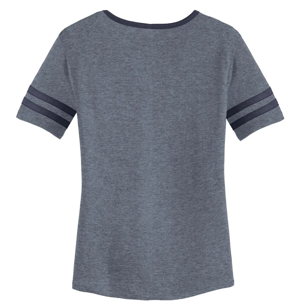 Alternative Apparel Women's Vintage Navy/Navy Varsity Vintage 50/50 Tee