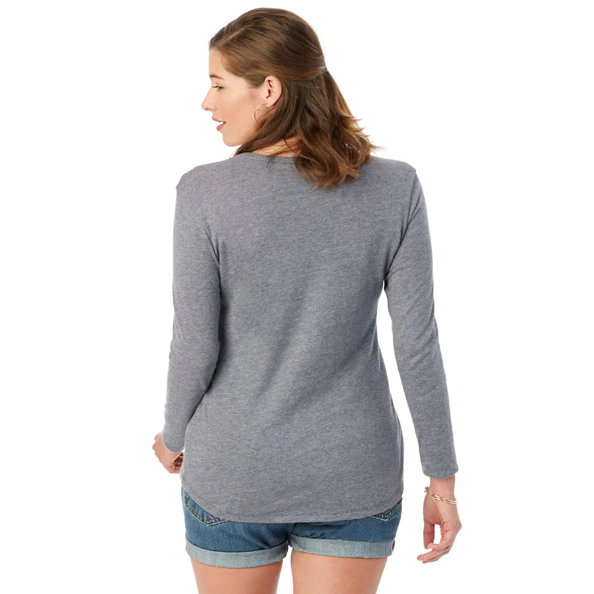 Alternative Women's Vintage Navy Keepsake Long-Sleeve