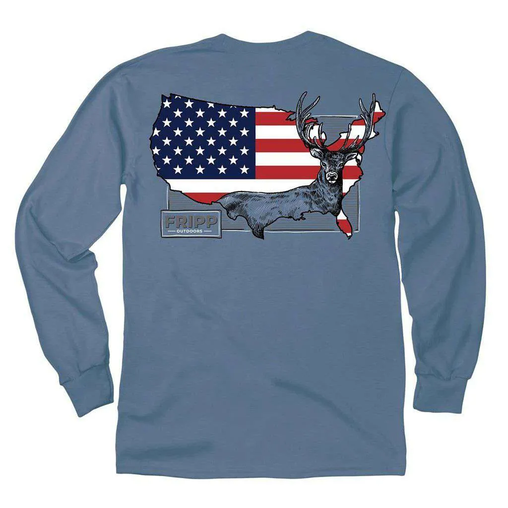 American Deer Long Sleeve Tee by Fripp Outdoors