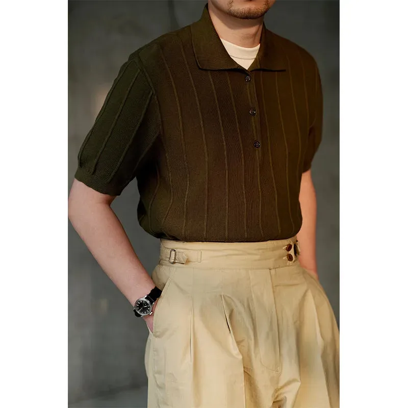 Andrew – Summer Ice Silk Polo Shirt for Men
