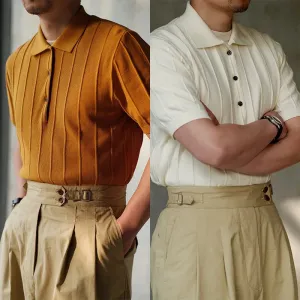 Andrew – Summer Ice Silk Polo Shirt for Men