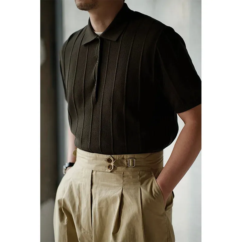 Andrew – Summer Ice Silk Polo Shirt for Men