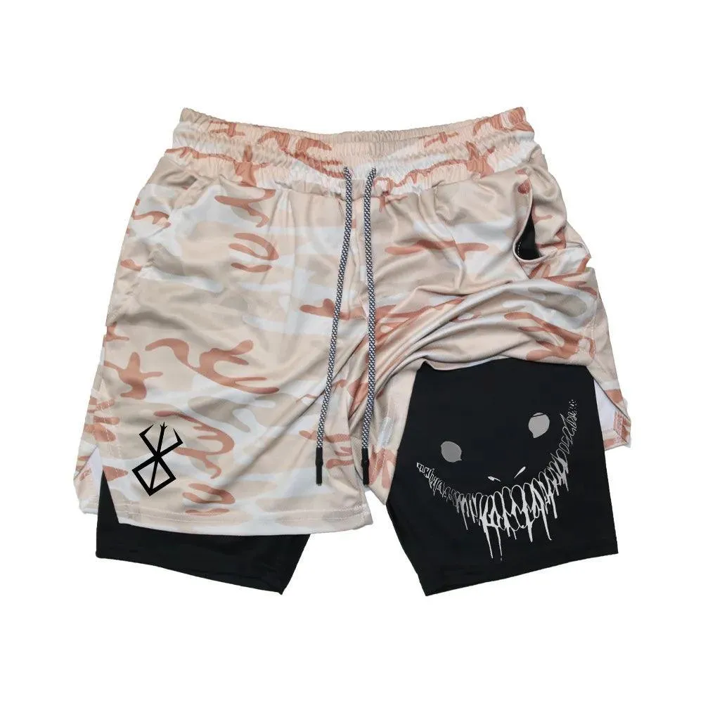 Anime Berserk Men's Running Shorts: Ultimate Summer Workout Essential