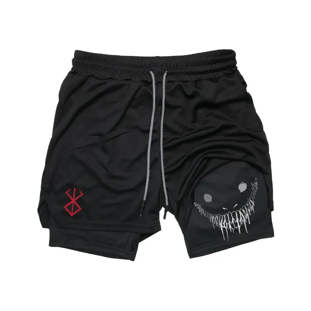 Anime Berserk Men's Running Shorts: Ultimate Summer Workout Essential