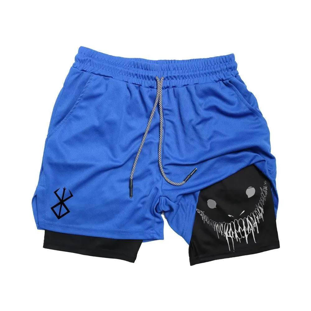 Anime Berserk Men's Running Shorts: Ultimate Summer Workout Essential