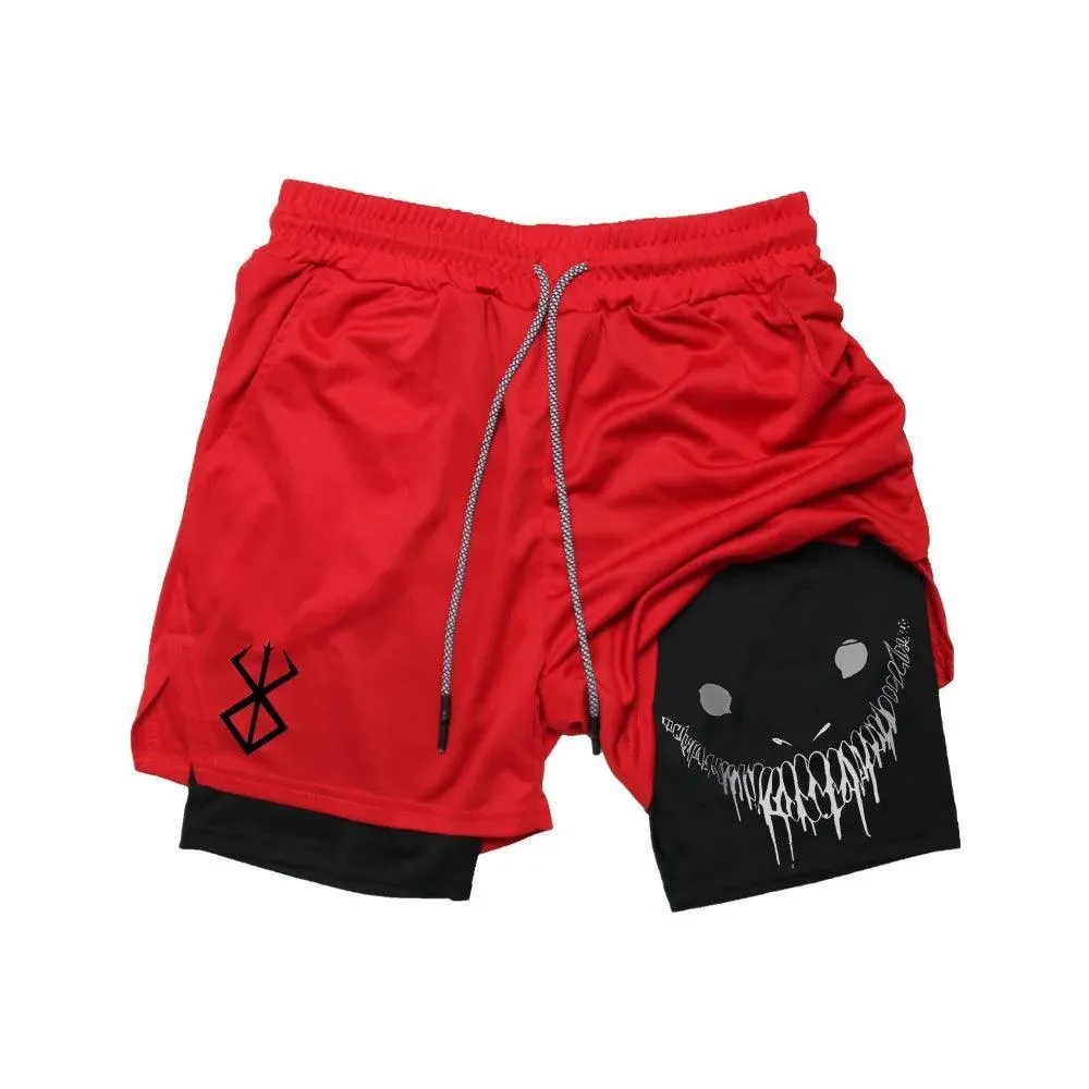 Anime Berserk Men's Running Shorts: Ultimate Summer Workout Essential