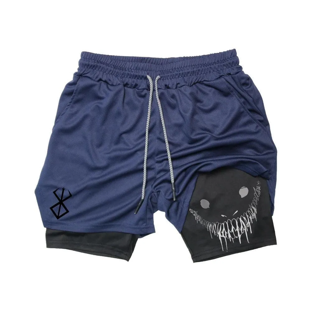 Anime Berserk Men's Running Shorts: Ultimate Summer Workout Essential