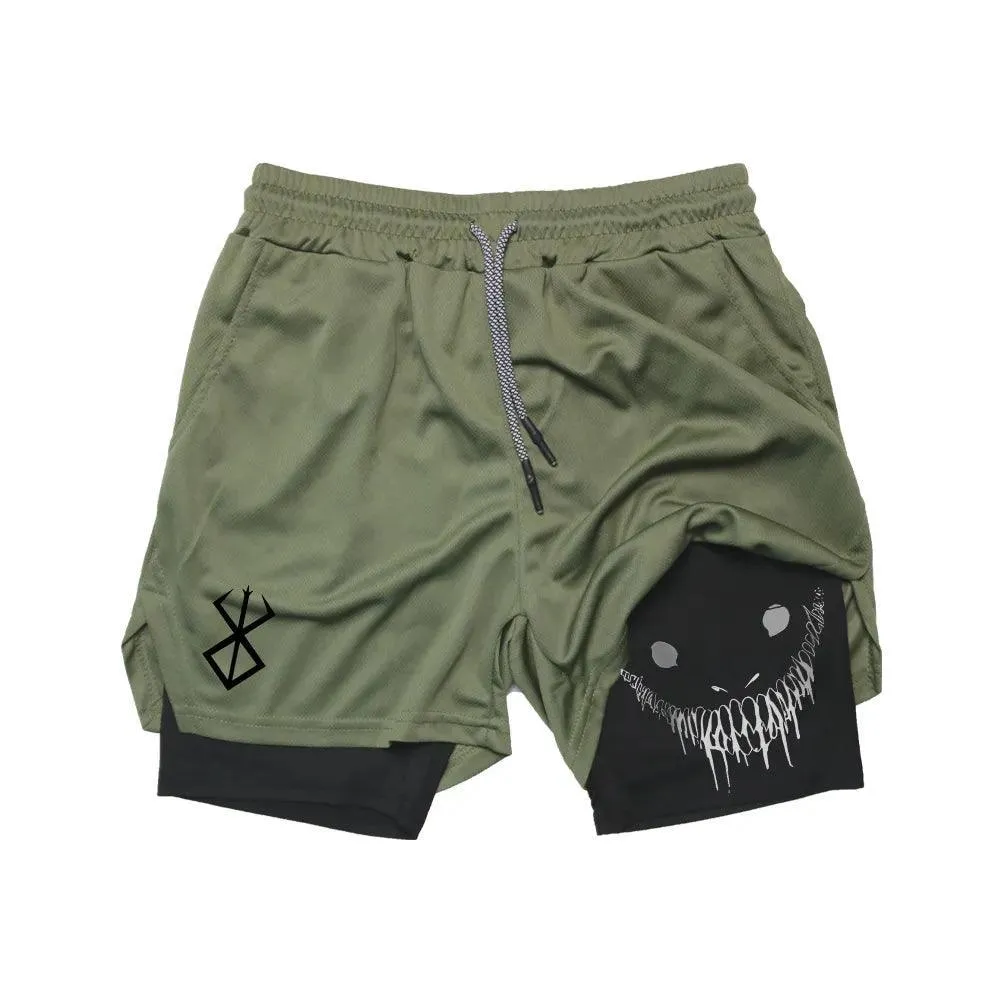 Anime Berserk Men's Running Shorts: Ultimate Summer Workout Essential
