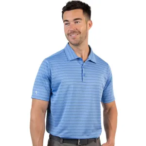 Antigua Men's Laguna/Frost Multi Boardwalk Polo