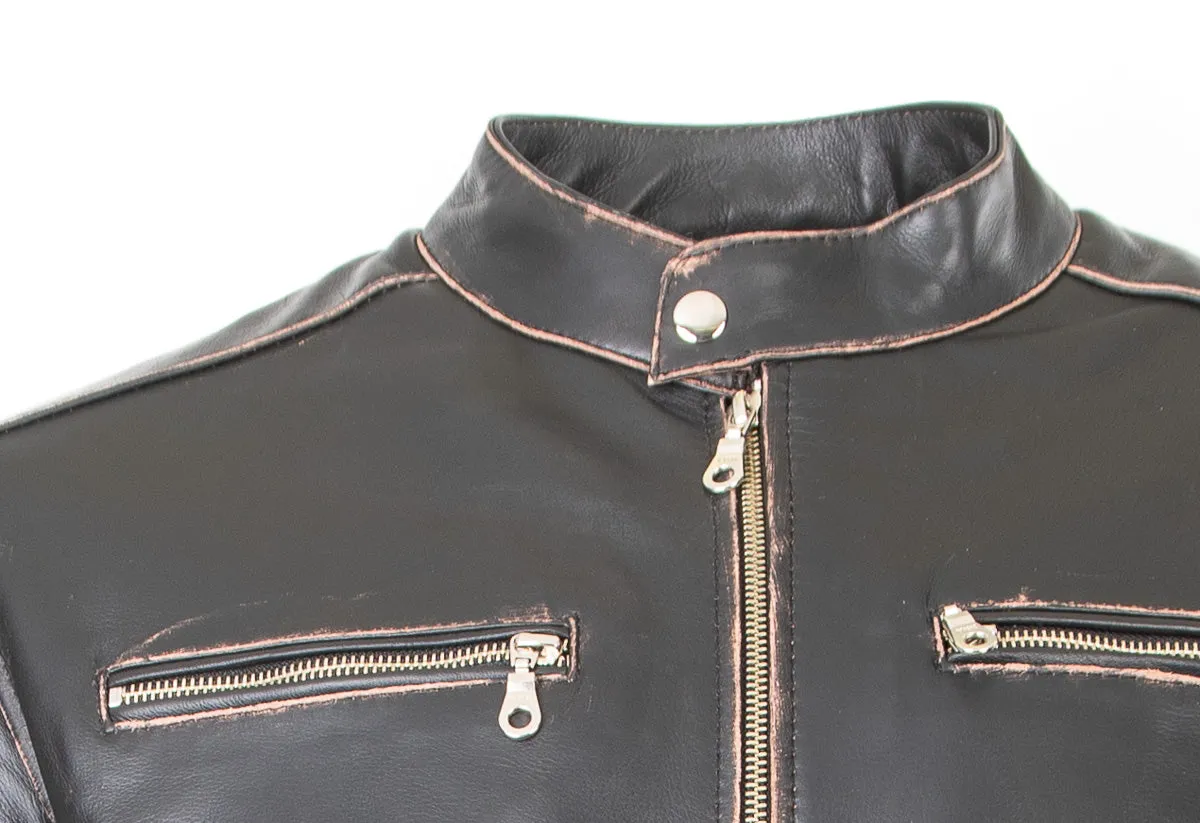 Antique Classic Blouson Leather Jacket - Harrison 181A