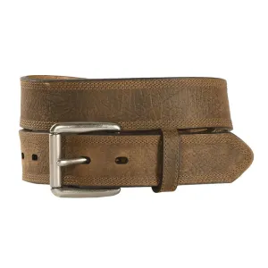 Ariat Men's Tri Stitch Western Leather Belt Age Bark
