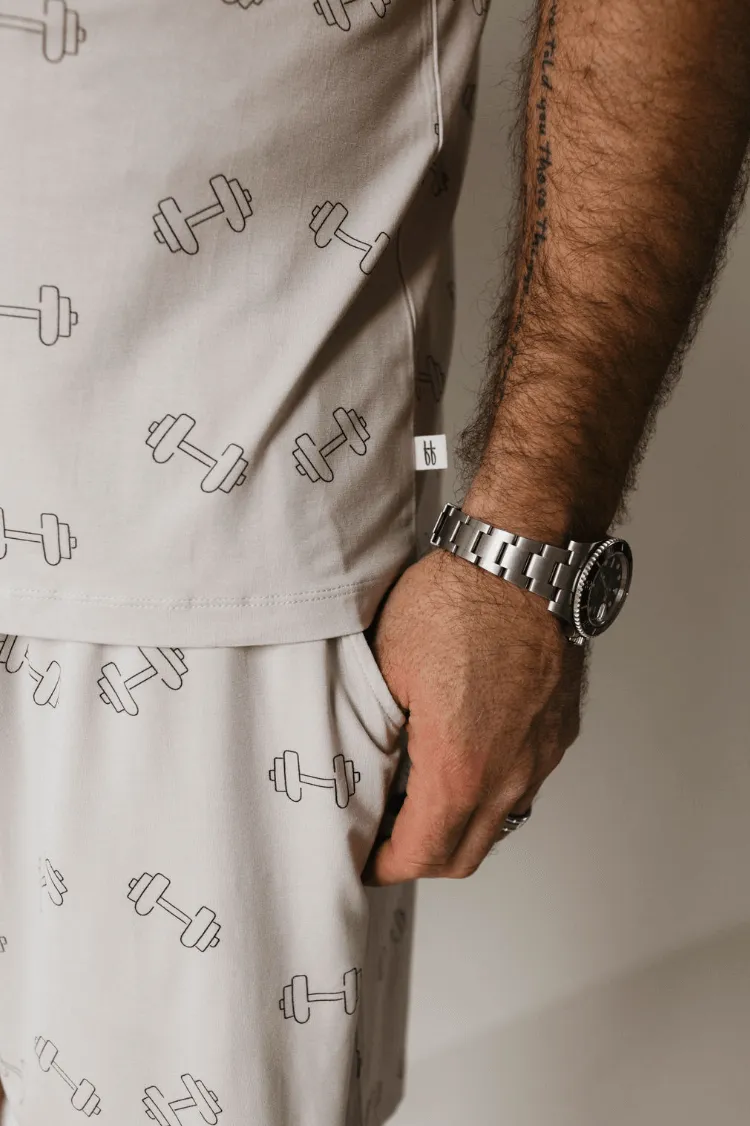 Arm Day | Men's Bamboo Short Pajamas