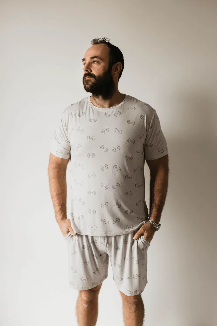 Arm Day | Men's Bamboo Short Pajamas