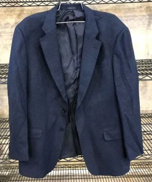 Armani Collezioni G-Line Men's Navy Blue Wool Blend Blazer/Jacket - Sz 44 ( COA)