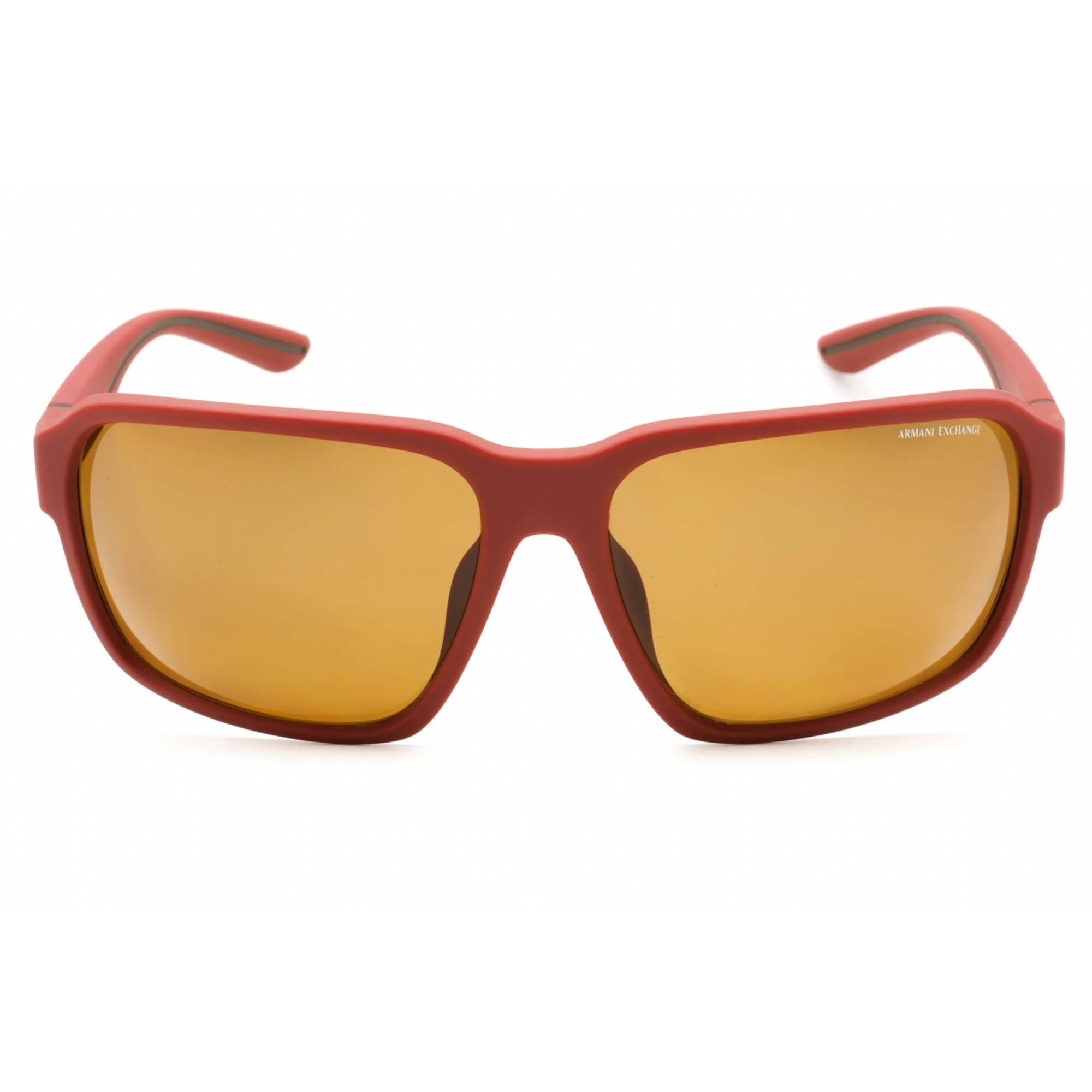 Armani Exchange Men's Sunglasses - Matte Red Square Plastic Frame | 0AX4131SU 816983