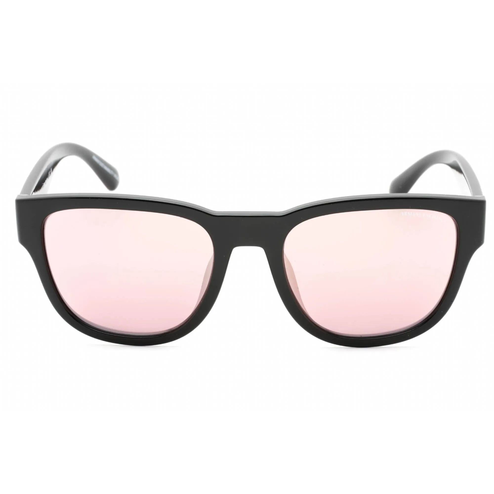 Armani Exchange Men's Sunglasses - Shiny Black Square Plastic Frame | 0AX4115SU 81861T